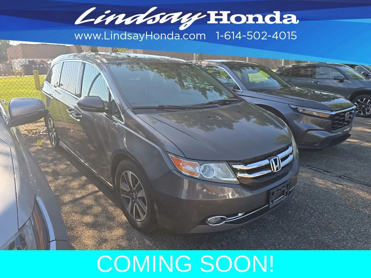Used 2015 Modern Steel Metallic Honda Touring Elite image 3