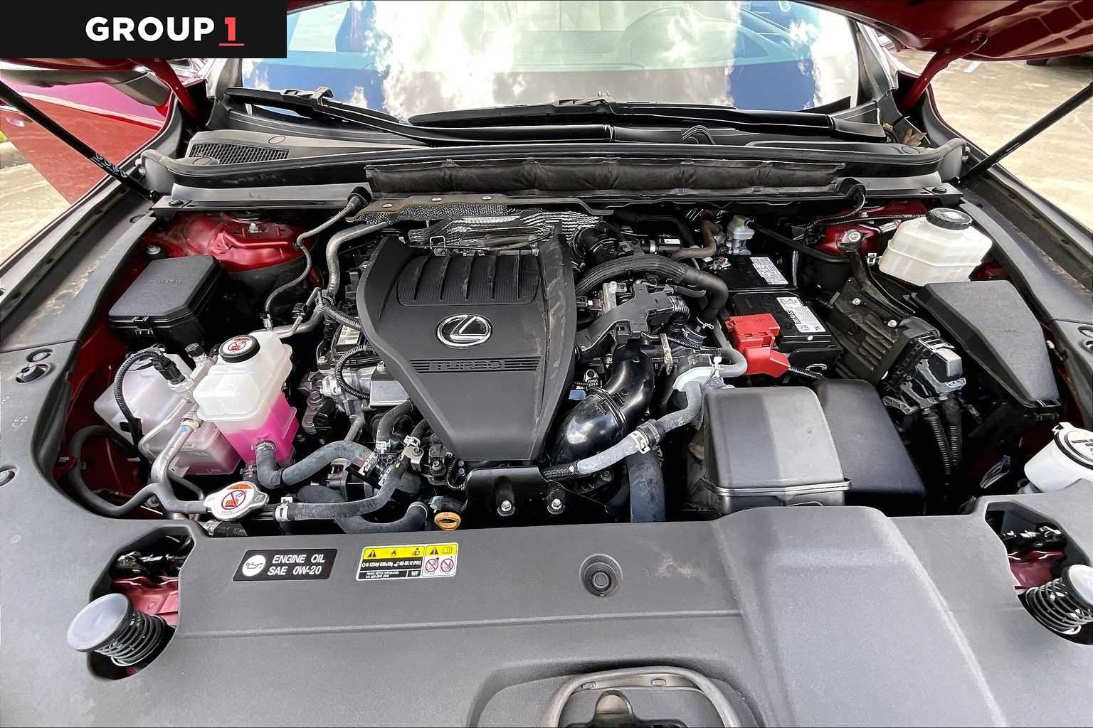 Certified Used 2024 Matador Red Mica Lexus Premium Plus image 29