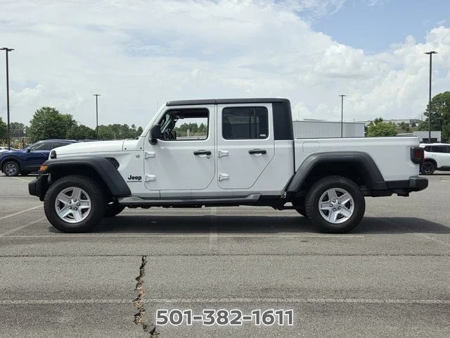 Used 2020 Jeep Gladiator Sport S with VIN 1C6HJTAG3LL183336 for sale in Little Rock