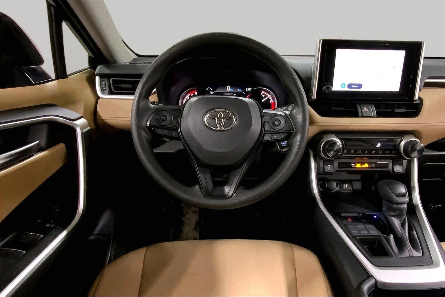 Used 2025 Midnight Black Metallic Toyota XLE image 6