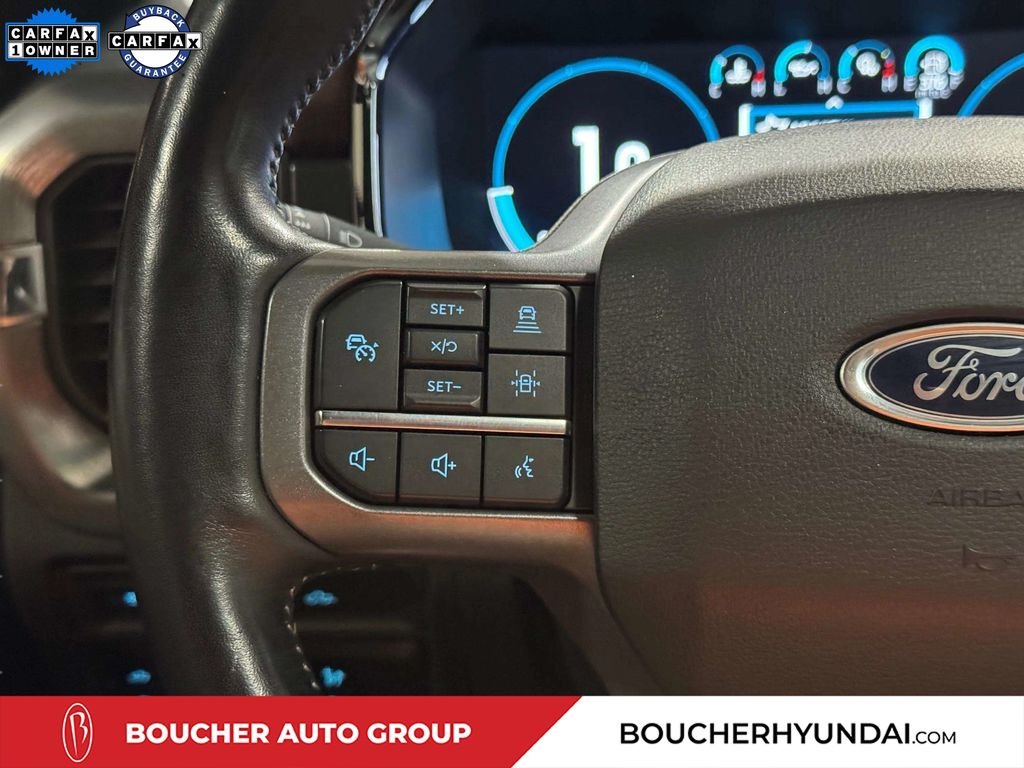 Used 2022 Carbonized Gray Metallic Ford Lariat image 15