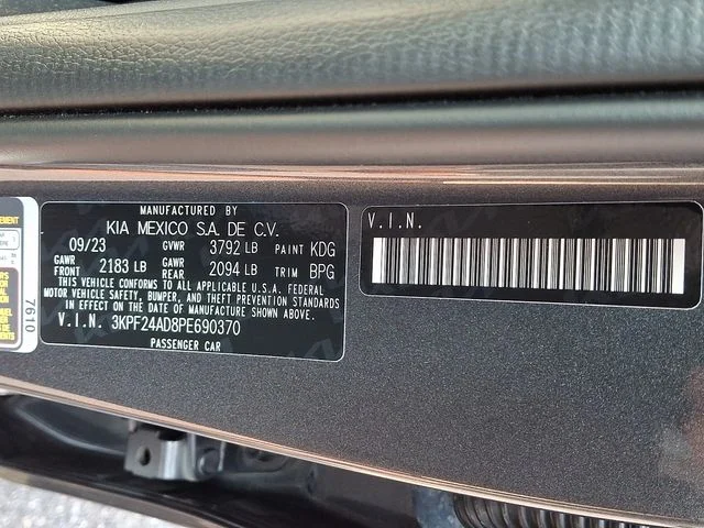 Certified Used 2023 Gray Kia LXS image 28