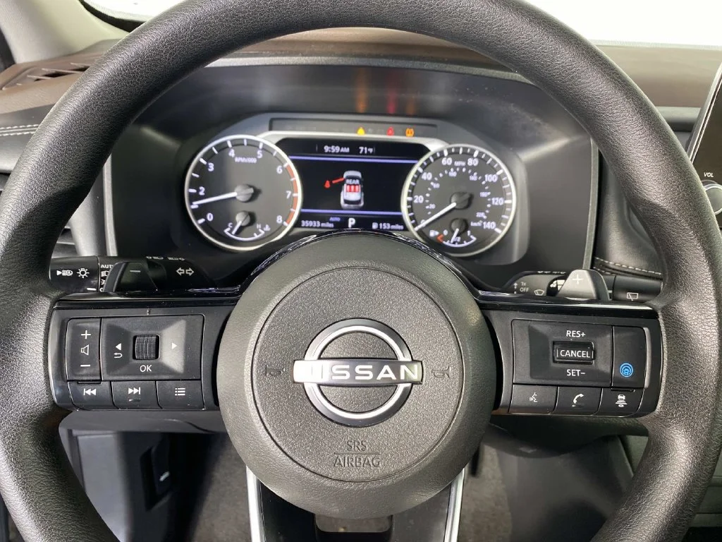 Used 2023 Gun Metallic Nissan SV image 12