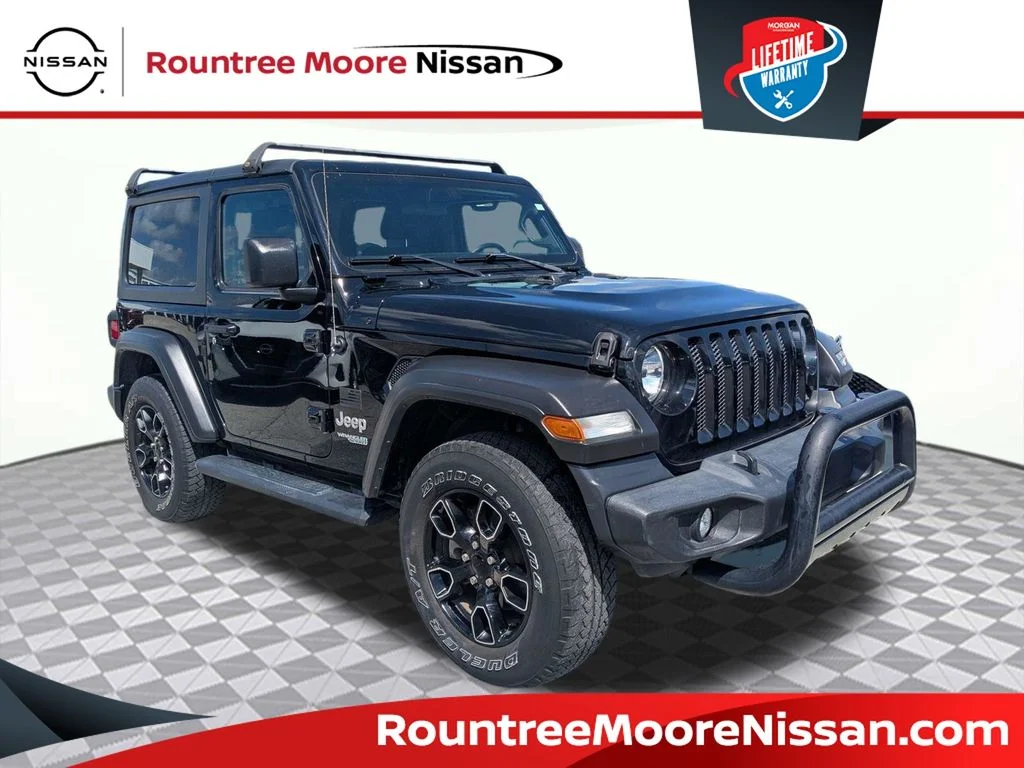 Used 2021 Black Jeep Sport S image 1