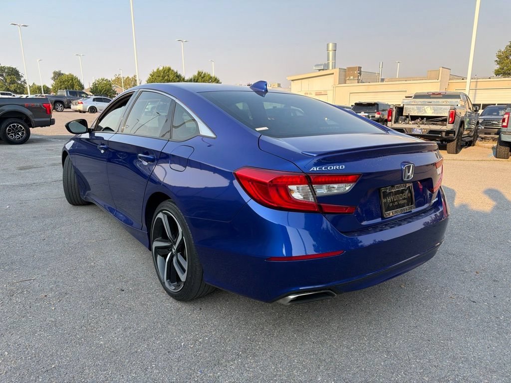 Used 2020 Blue Honda Sport image 27