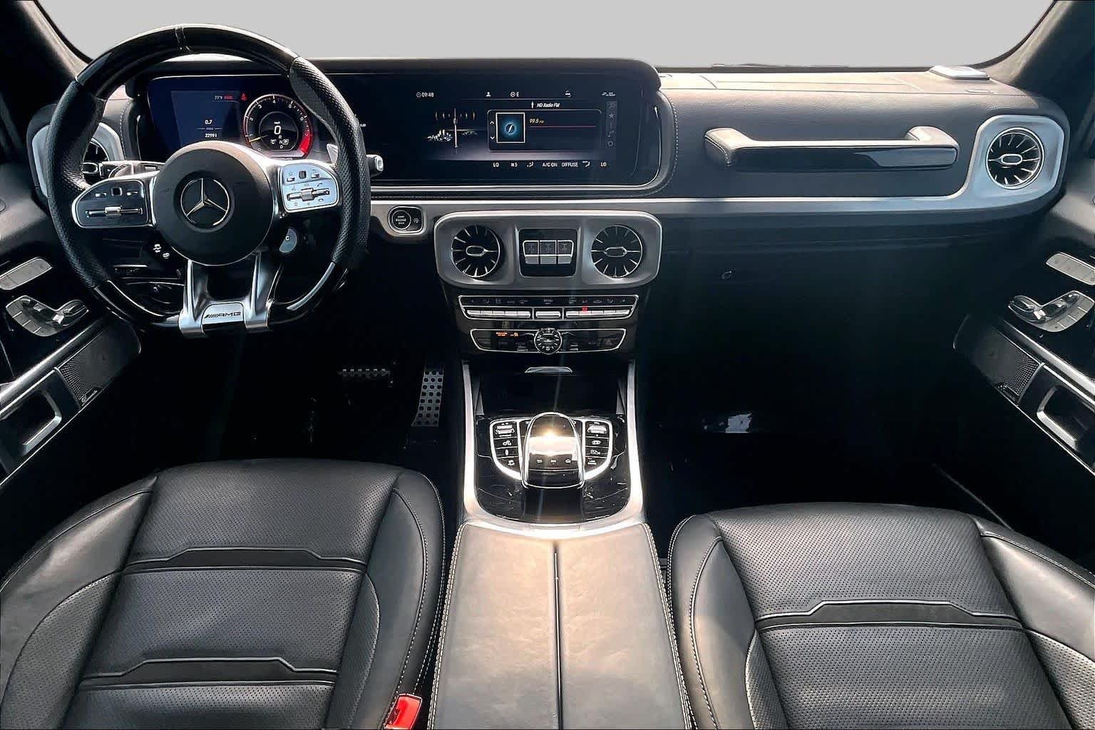 Used 2021 designo Platinum Black Metallic Mercedes-Benz AMG® G 63 image 15