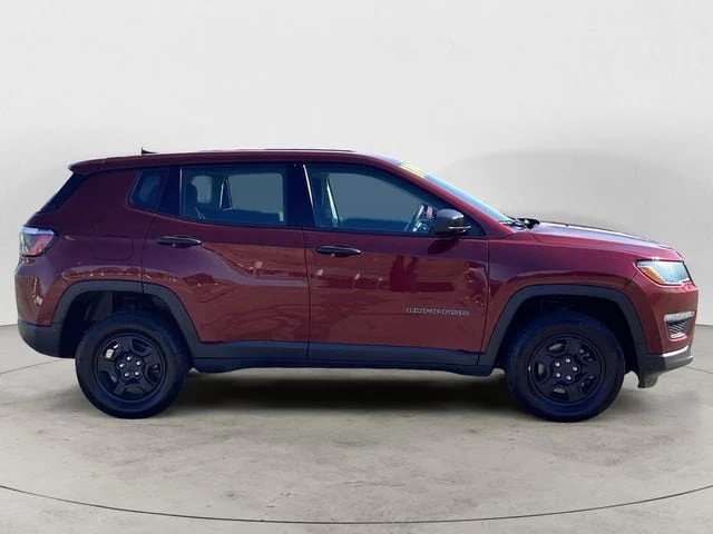 Used 2021 Velvet Red Pearlcoat Jeep Sport image 6