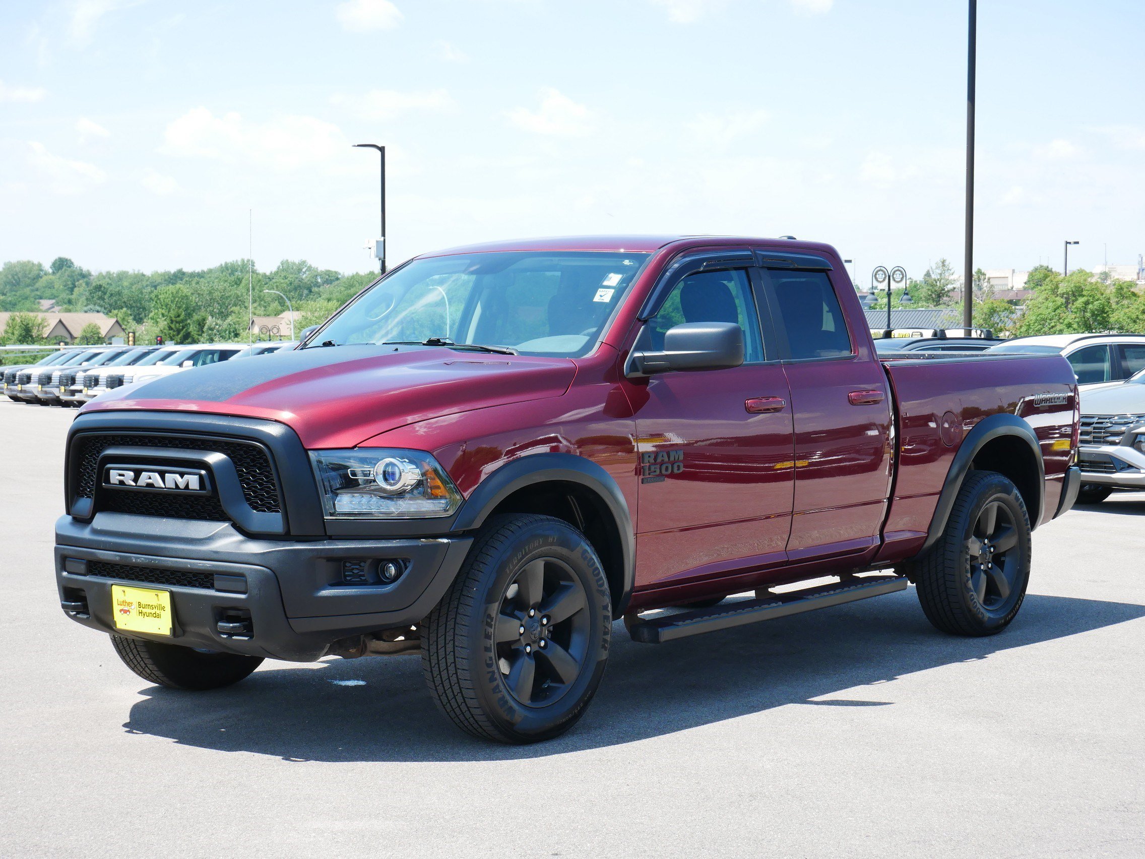 Used 2019 Delmonico Red Pearlcoat Ram Warlock image 3