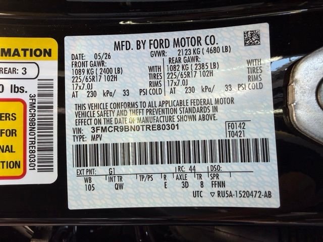 New 2026 Shadow Black Ford Big Bend® image 47