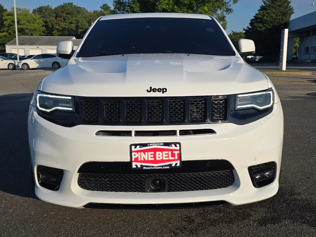 Used 2019 Bright White Clearcoat Jeep SRT image 10