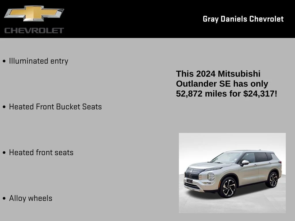 Used 2024  Mitsubishi SE image 12