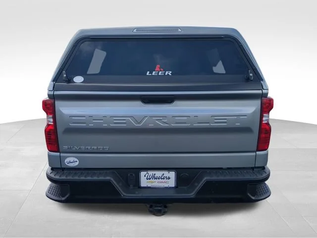 Used 2023 Sterling Gray Metallic Chevrolet WT image 4