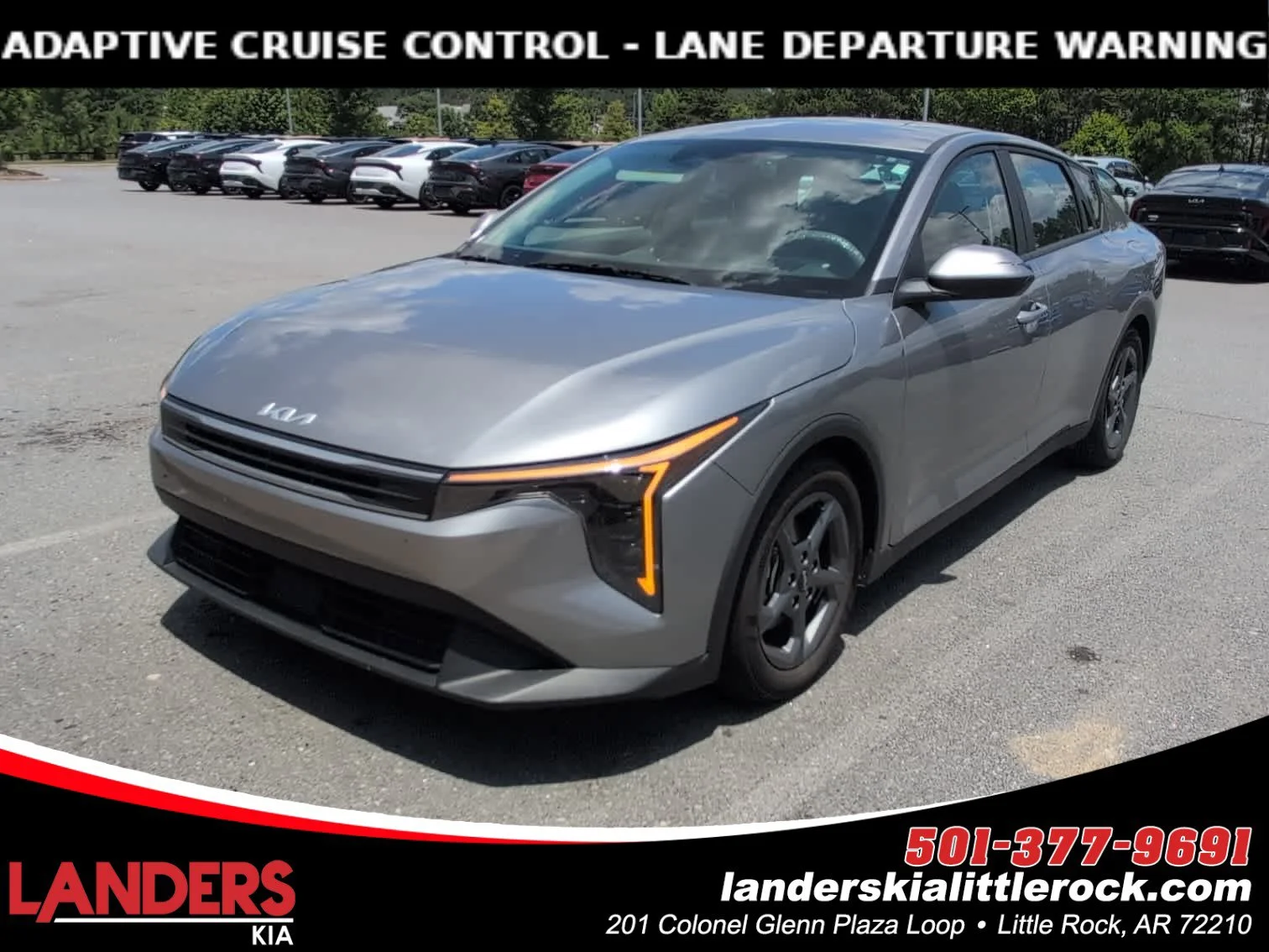 Used 2025 Steel Gray Kia LXS image 1