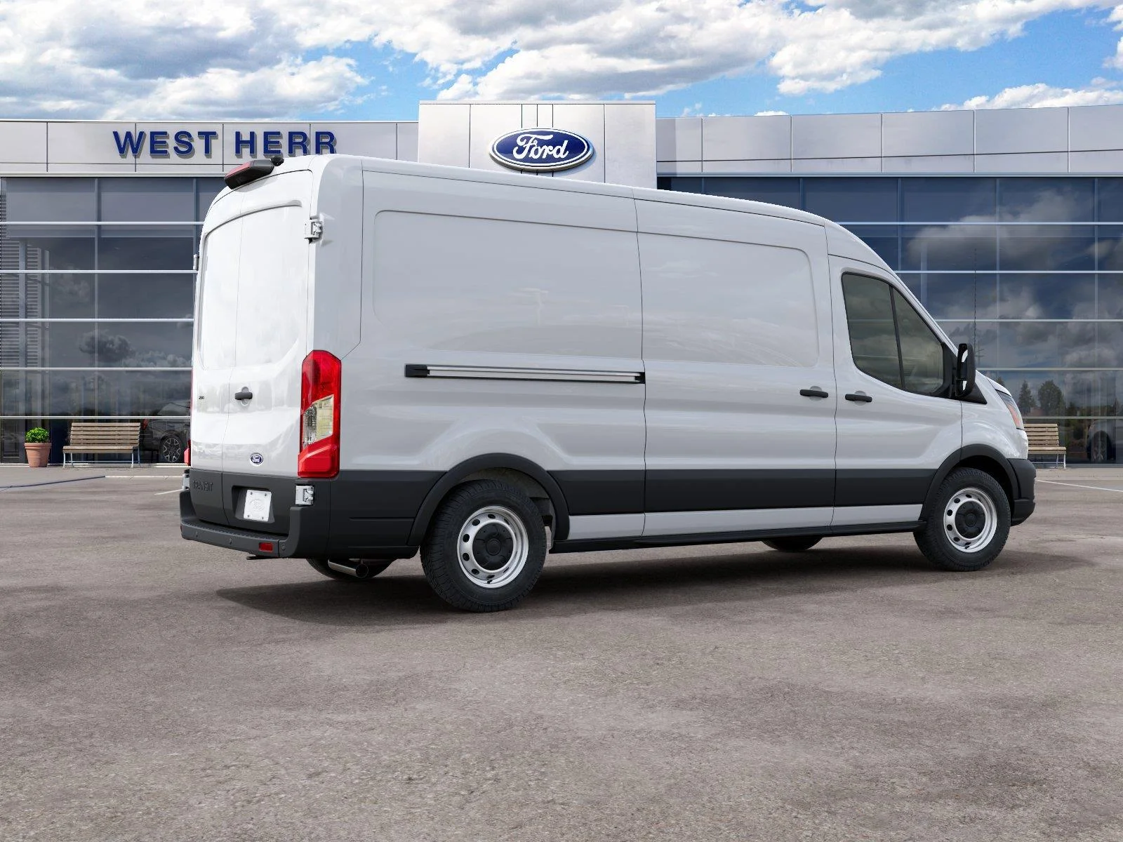 New 2027 Oxford White FORD Cargo Van image 6