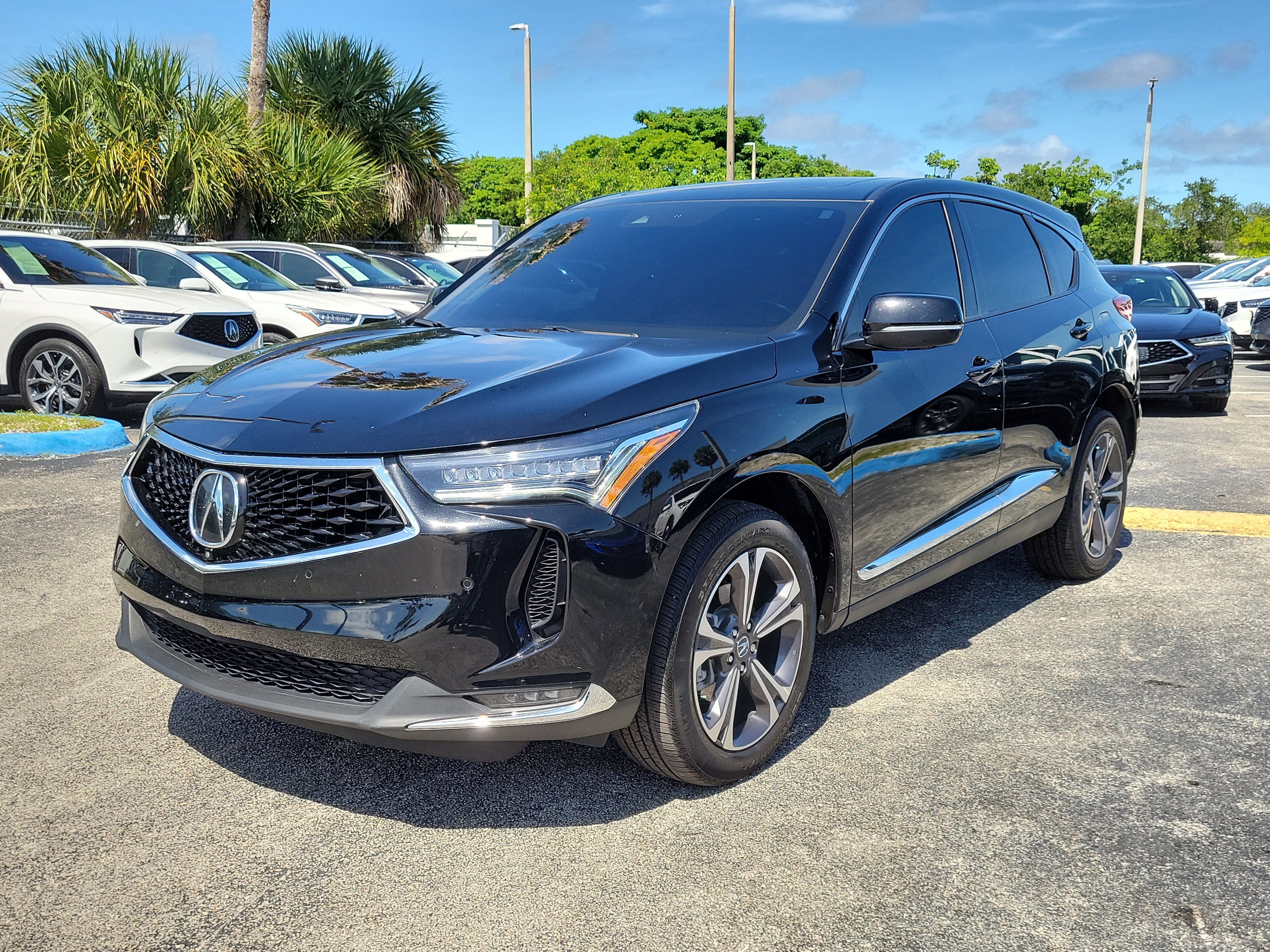 Used 2024 Black Acura Advance Package SH-AWD image 2