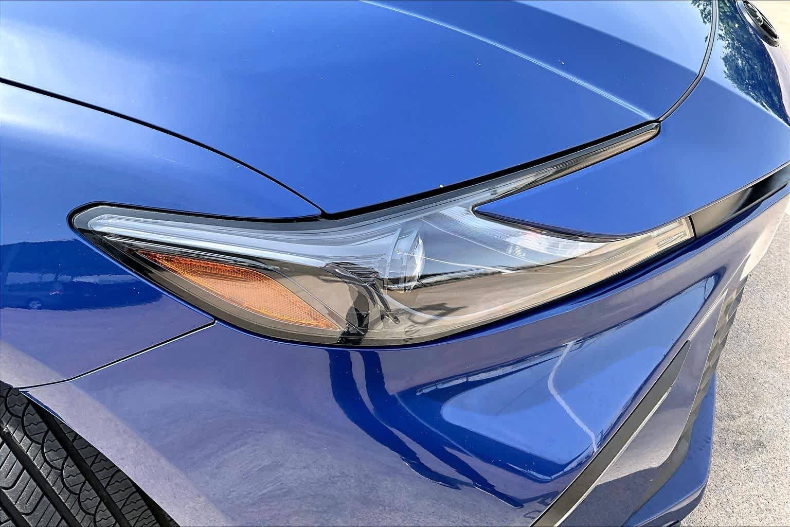 Used 2025 Reservoir Blue Toyota SE image 26