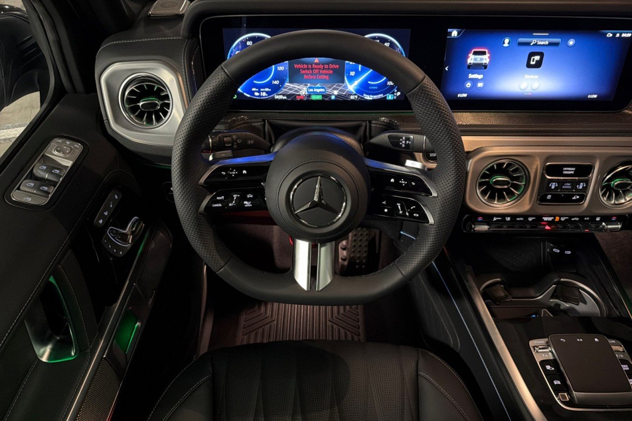 New 2027 Iridium Silver Mercedes-Benz G 580e SUV image 13