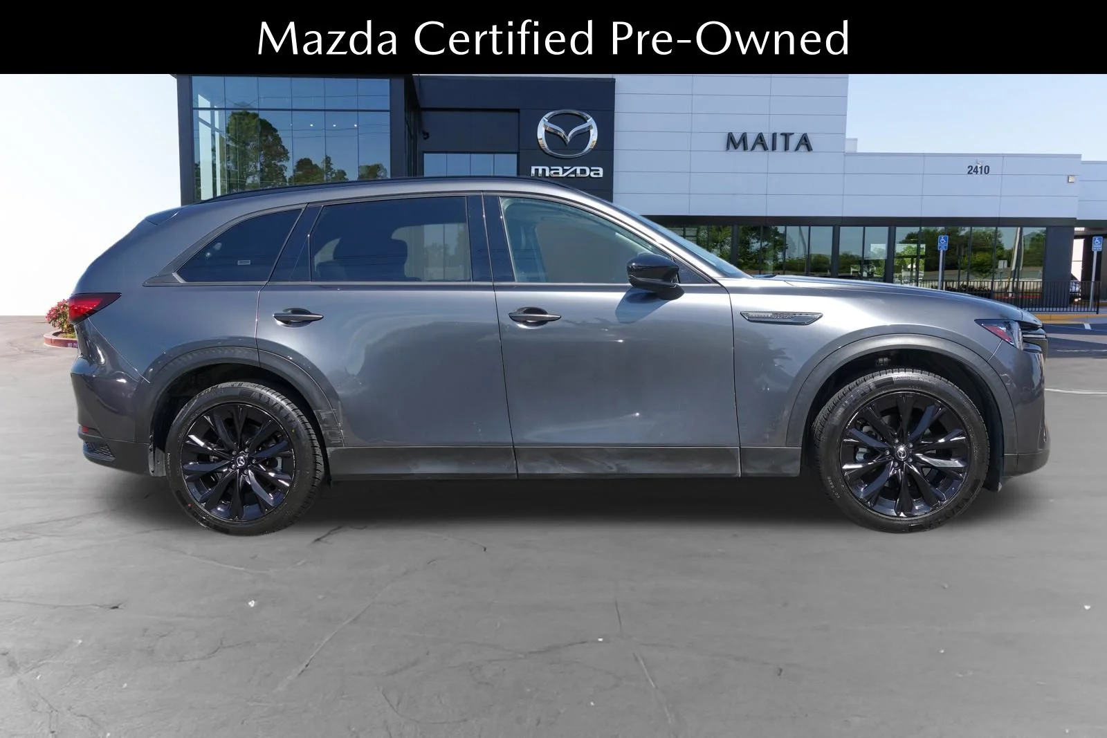 Certified Used 2025 Machine Gray Metallic Mazda 3.3 Turbo Premium image 2