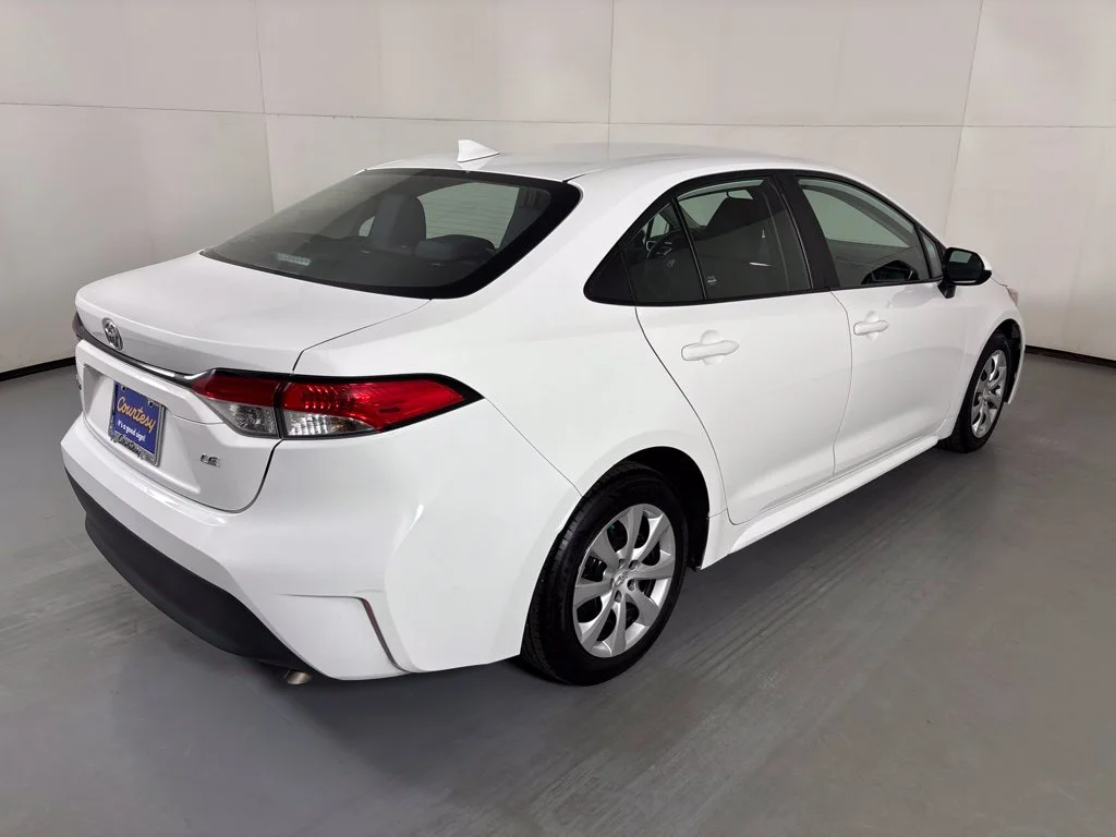 Used 2024 White Toyota LE image 8
