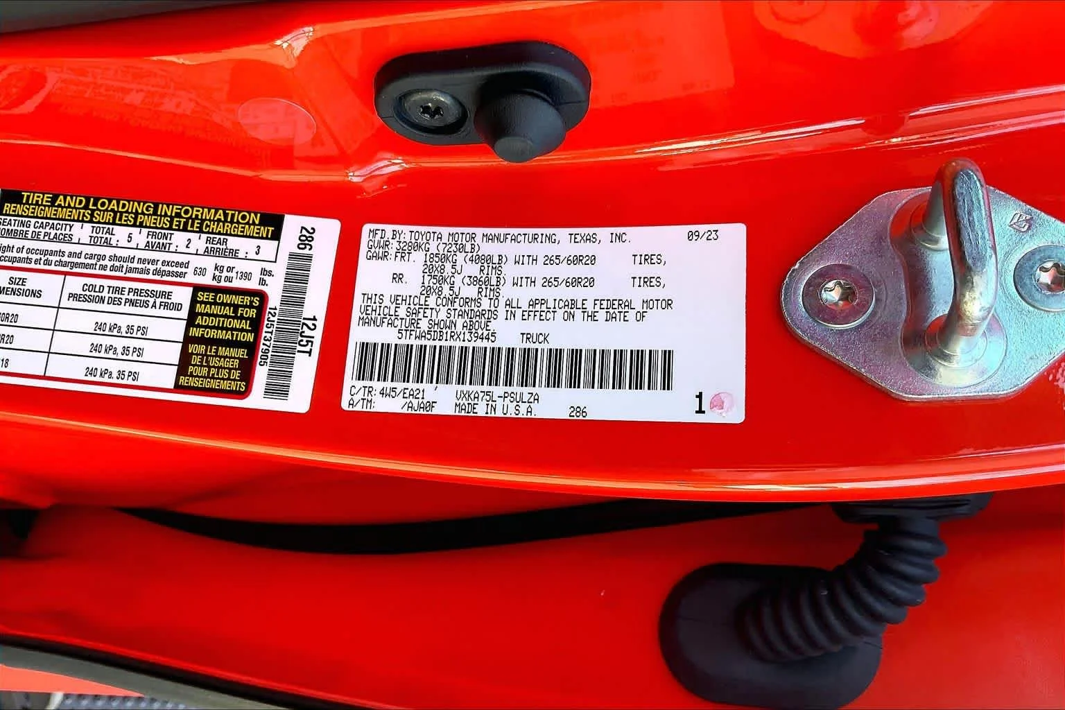 Used 2024 Solar Octane Toyota Limited image 36