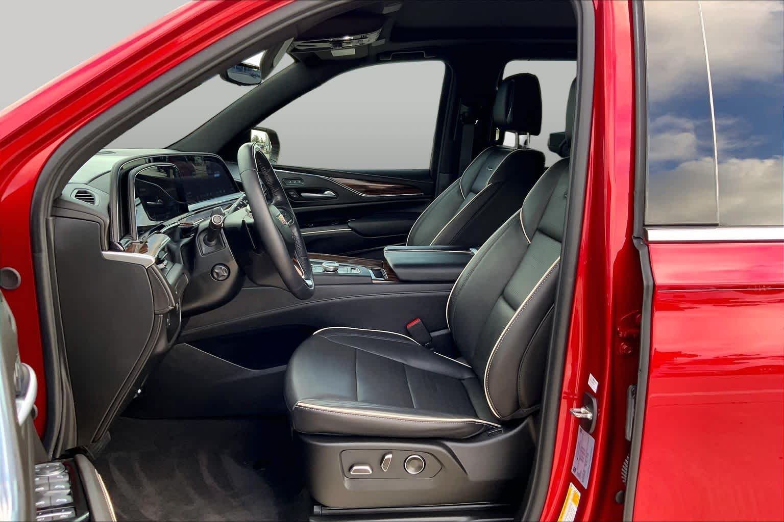 Used 2024 Radiant Red Tintcoat Cadillac Premium Luxury image 8