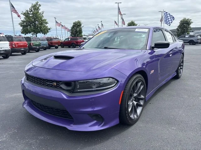 Certified Used 2023 Plum Crazy Pearlcoat Dodge R/T Scat Pack image 4