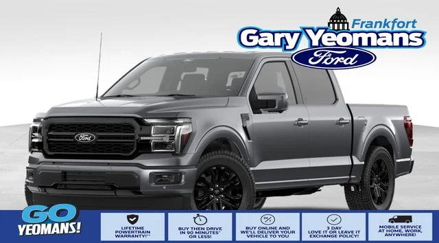 New 2026 Carbonized Gray Metallic Ford Lariat® image 1