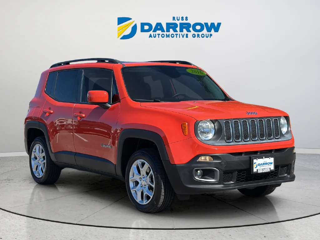 Used 2016 Orange Jeep Latitude image 7