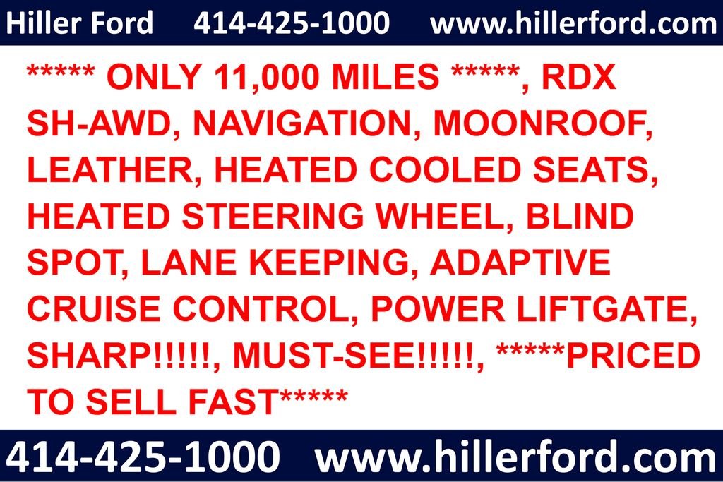 Used 2025 Red Acura A-Spec Package image 2