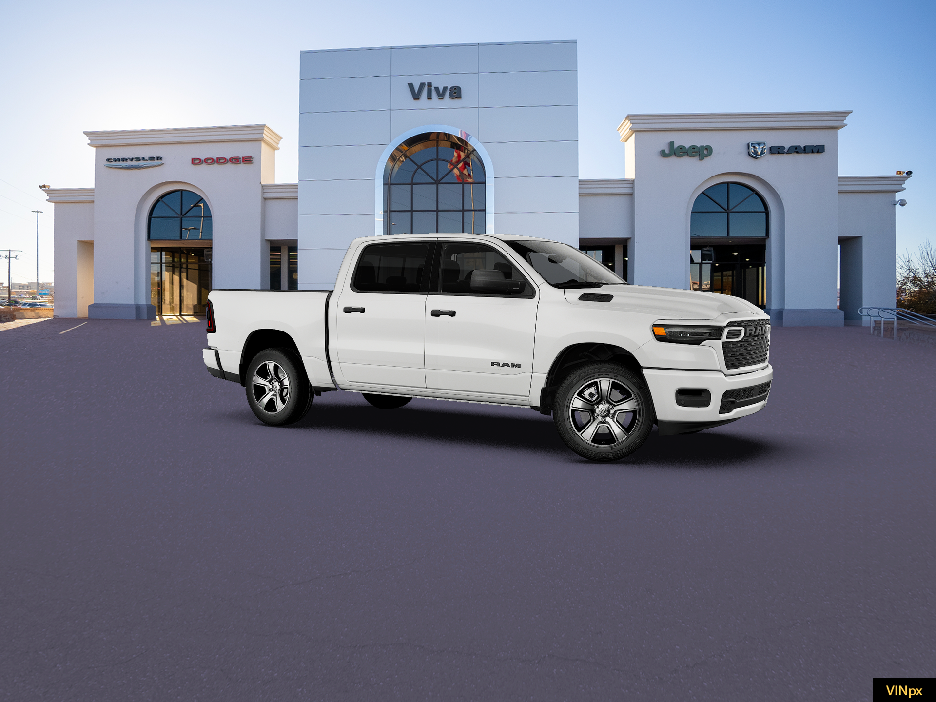 New 2027 Bright White Clear-Coat Exterior Paint RAM  image 10