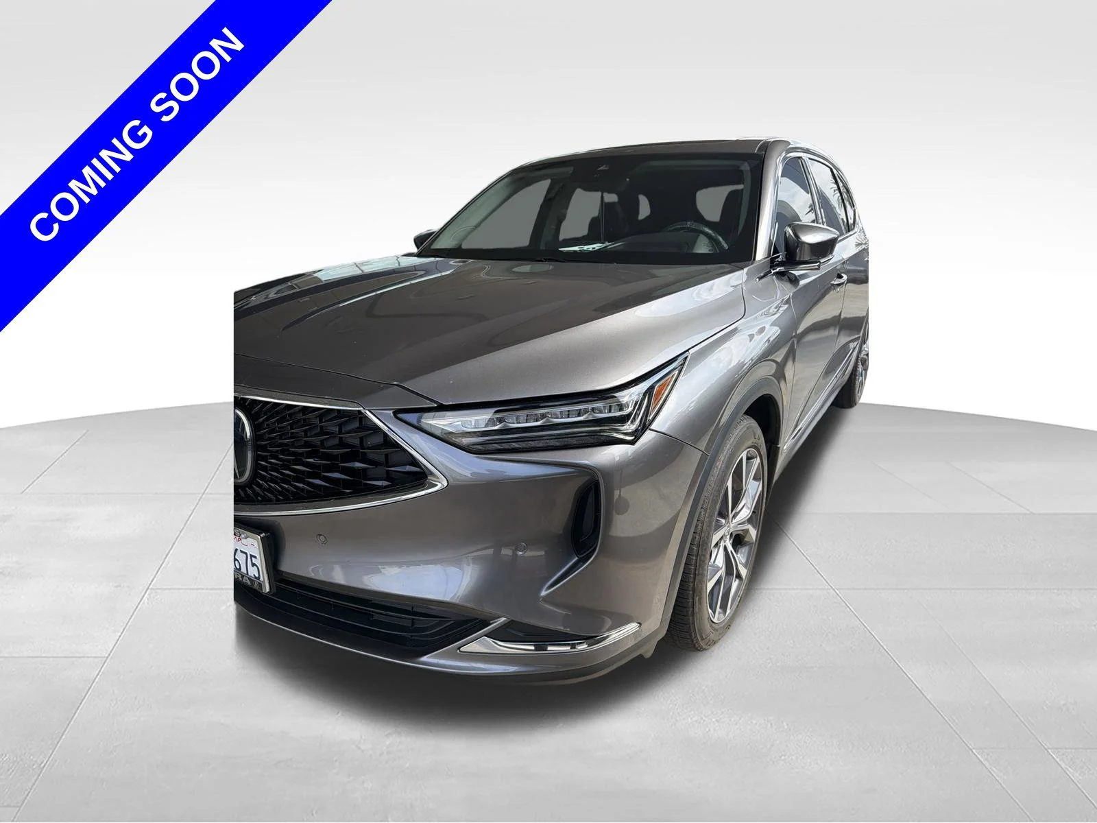 Certified Used 2024 Liquid Carbon Metallic Acura TECH image 1