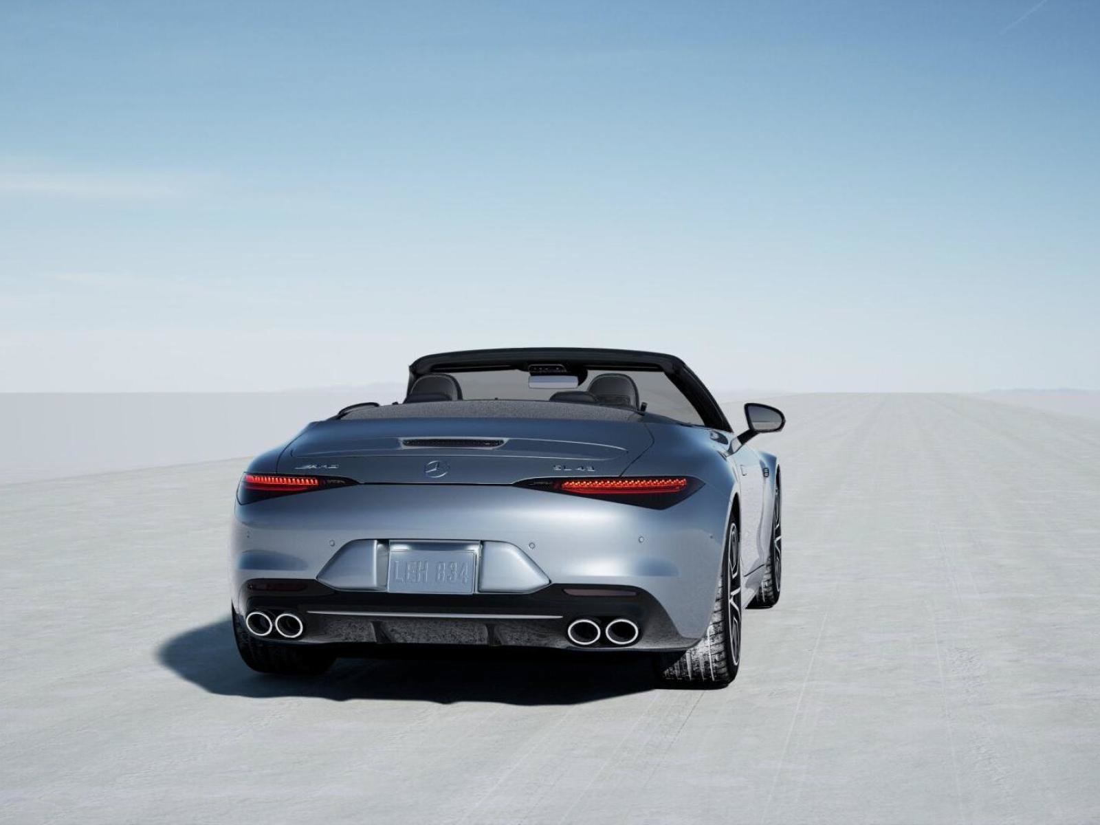 New 2026 Cirrus Silver Metallic Mercedes-Benz SL 43 AMG® image 24