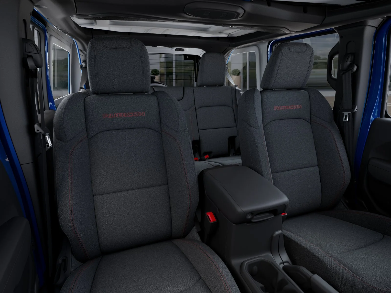 New 2026 Hydro Blue Pearl-Coat Exterior Paint Jeep Rubicon image 57