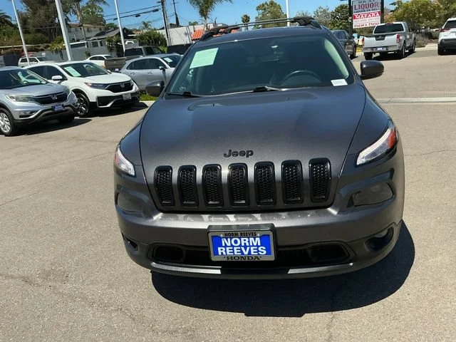 Used 2017 Granite Crystal Metallic Clearcoat Jeep Limited image 7