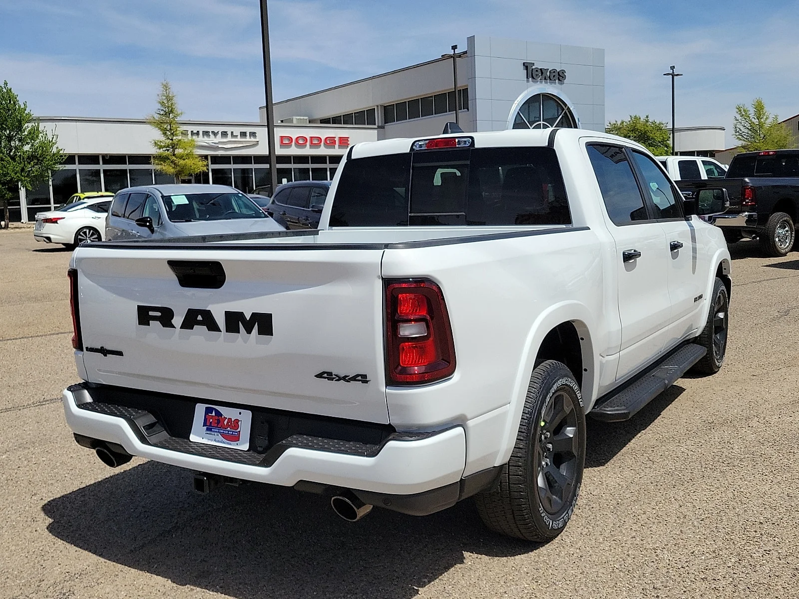 New 2026 PW7 Bright Whit Ram LONE STAR CREW CAB 4X4 5