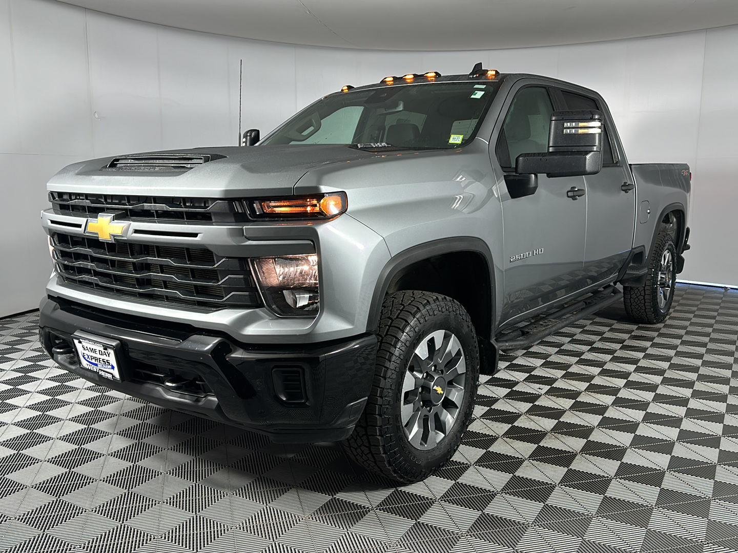 Used 2024 Sterling Gray Metallic Chevrolet Custom image 3