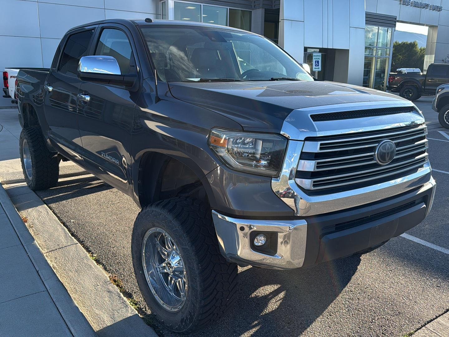 Used 2018 Magnetic Gray Metallic Toyota Limited image 2