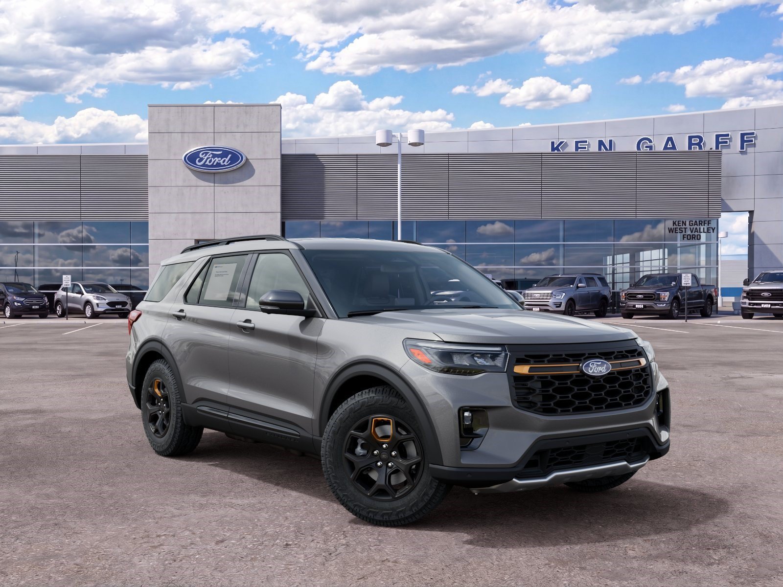 New 2027 Carbonized Gray Metallic Ford Tremor image 4