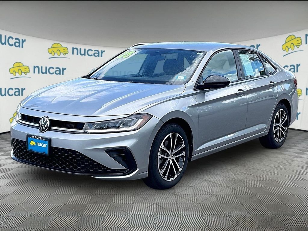 Used 2025 Pyrite Silver Metallic Volkswagen 1.5T Sport image 3