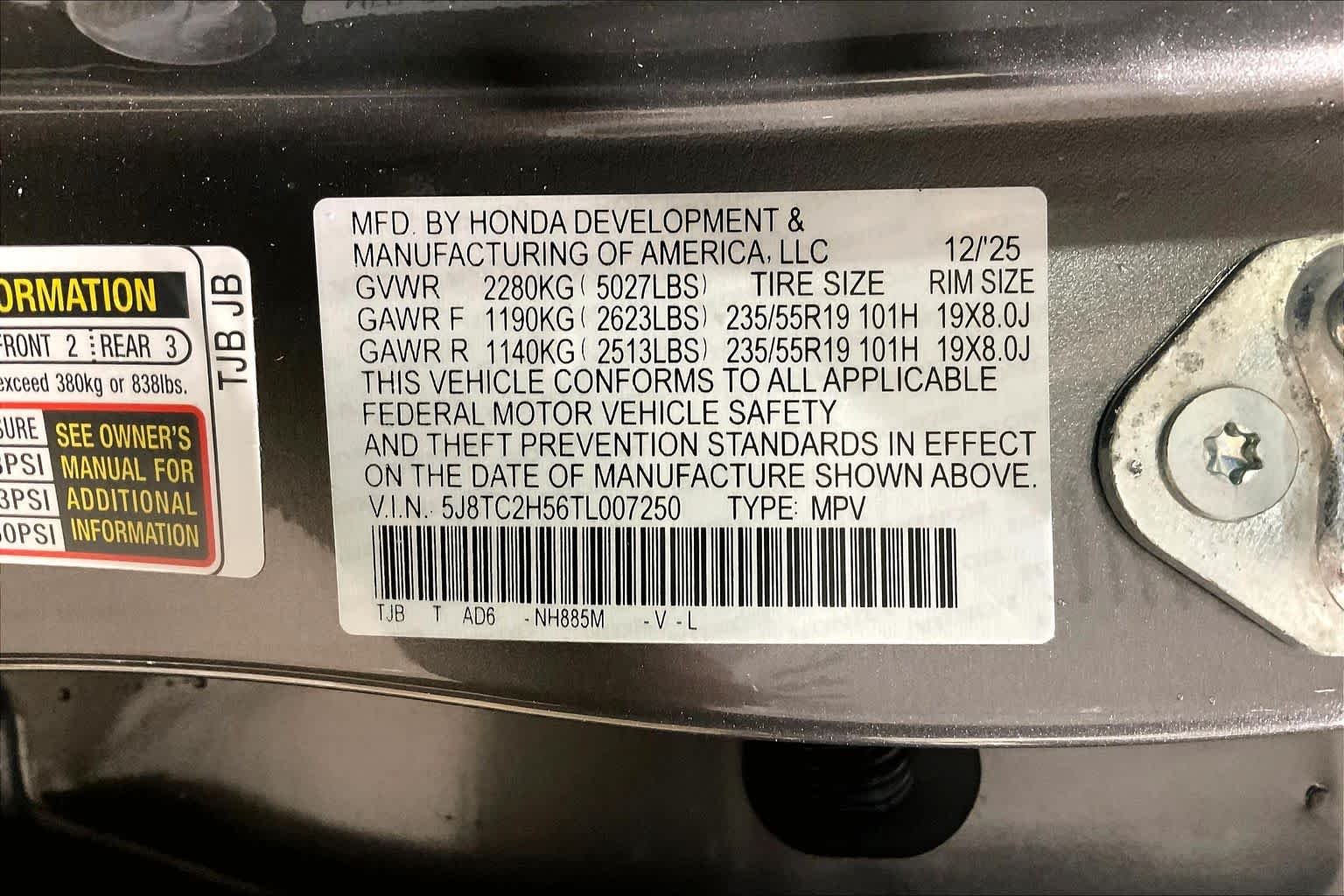 Certified Used 2026 Liquid Carbon Metallic Acura w/Technology Package image 33
