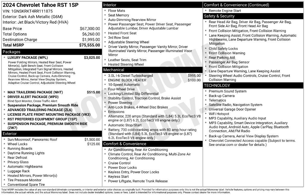 Used 2024 Gray Chevrolet RST image 8