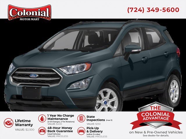 Used 2022 Blue Ford SE image 1
