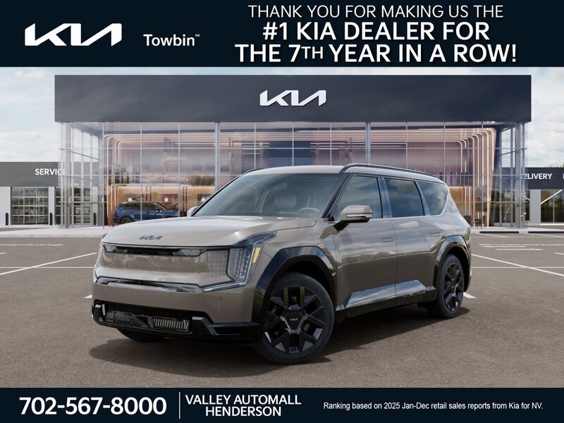 Road Rider Brown 2026 Kia EV9 SUV / Crossover All-Wheel Drive