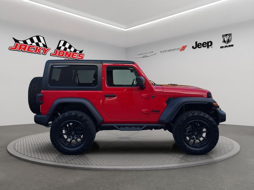 Used 2024 Firecracker Red Clearcoat Jeep Sport S image 12