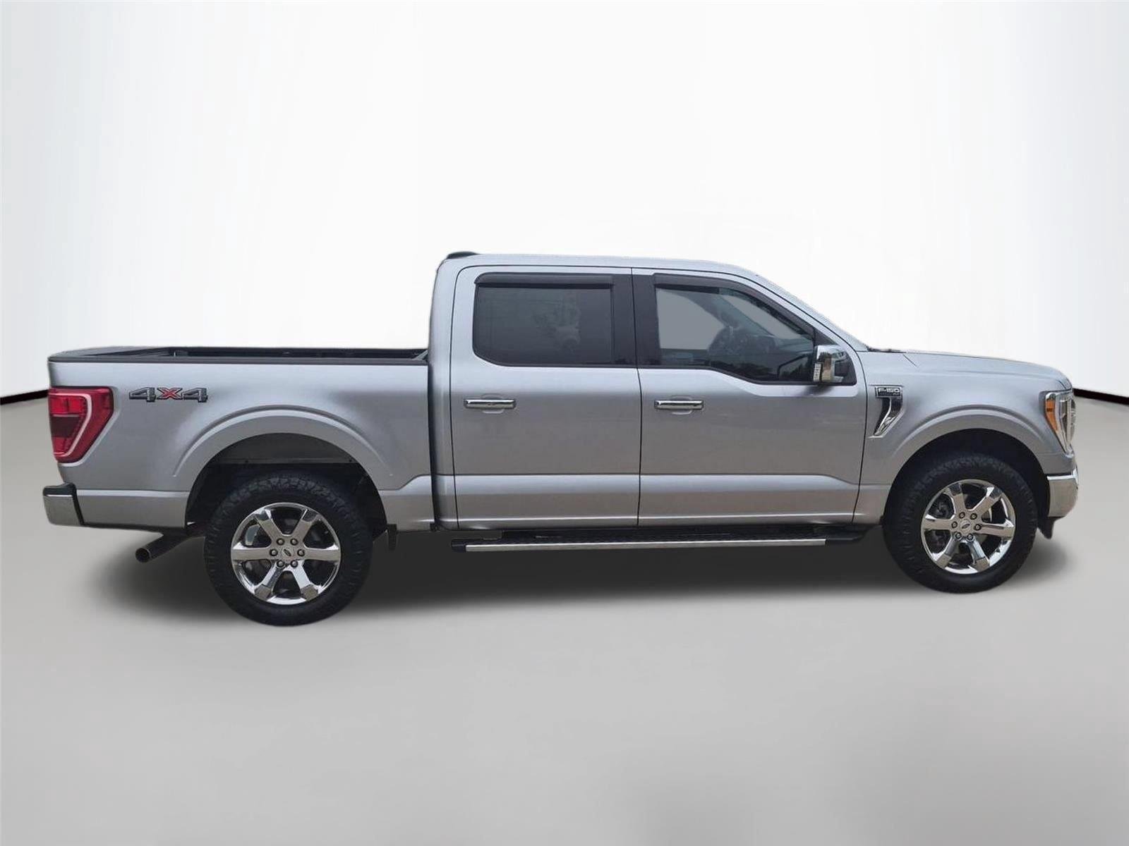 Used 2021 Iconic Silver Metallic Ford XLT image 6