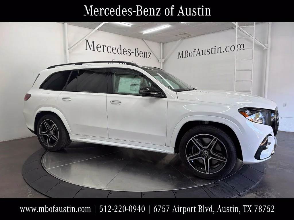 New 2027 White Mercedes-Benz GLS 450 image 1