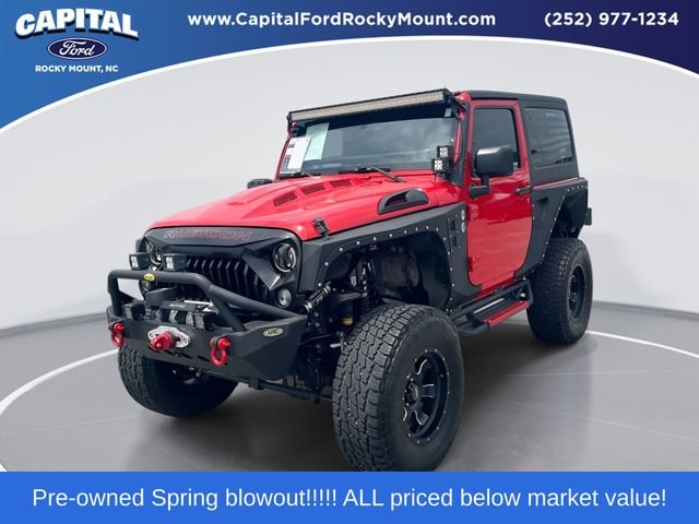 Used 2018 Red Jeep Rubicon Custom Build image 1