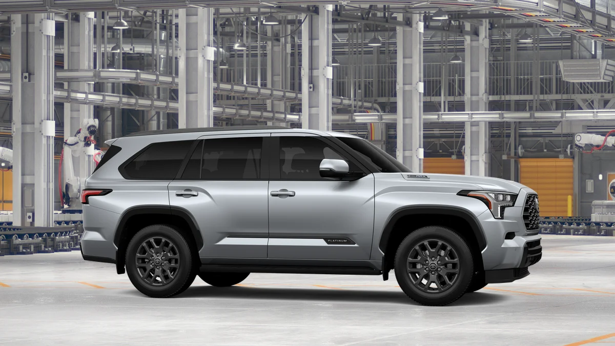 New 2026 Celestial Silver Metallic Toyota Platinum image 13