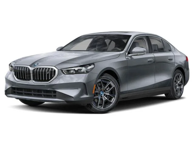 Used 2024 Frozen Pure Gray Metallic BMW eDrive40 image 1