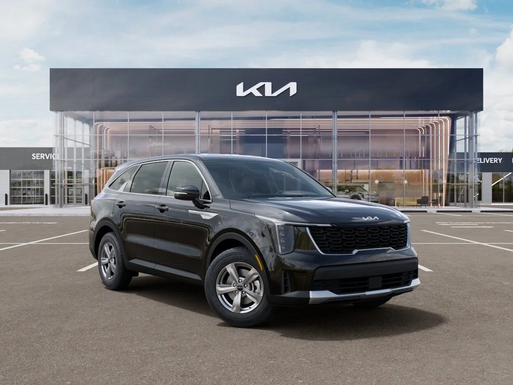 New 2026 Ebony Black Kia LX image 7